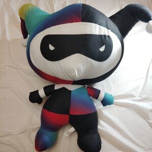 Black and Blue Stuffed Animal Plush Toy